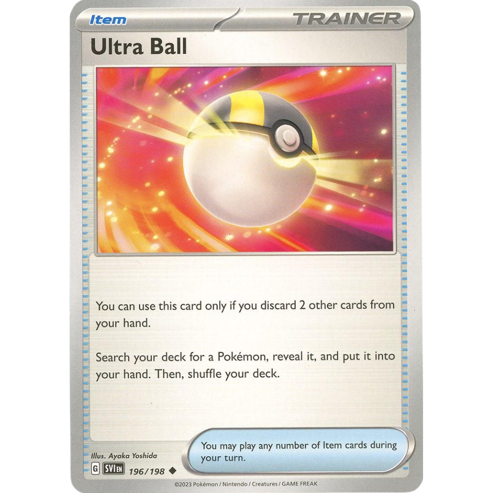 Ultra Ball 196/198 SVI (or 091/091 PAF)