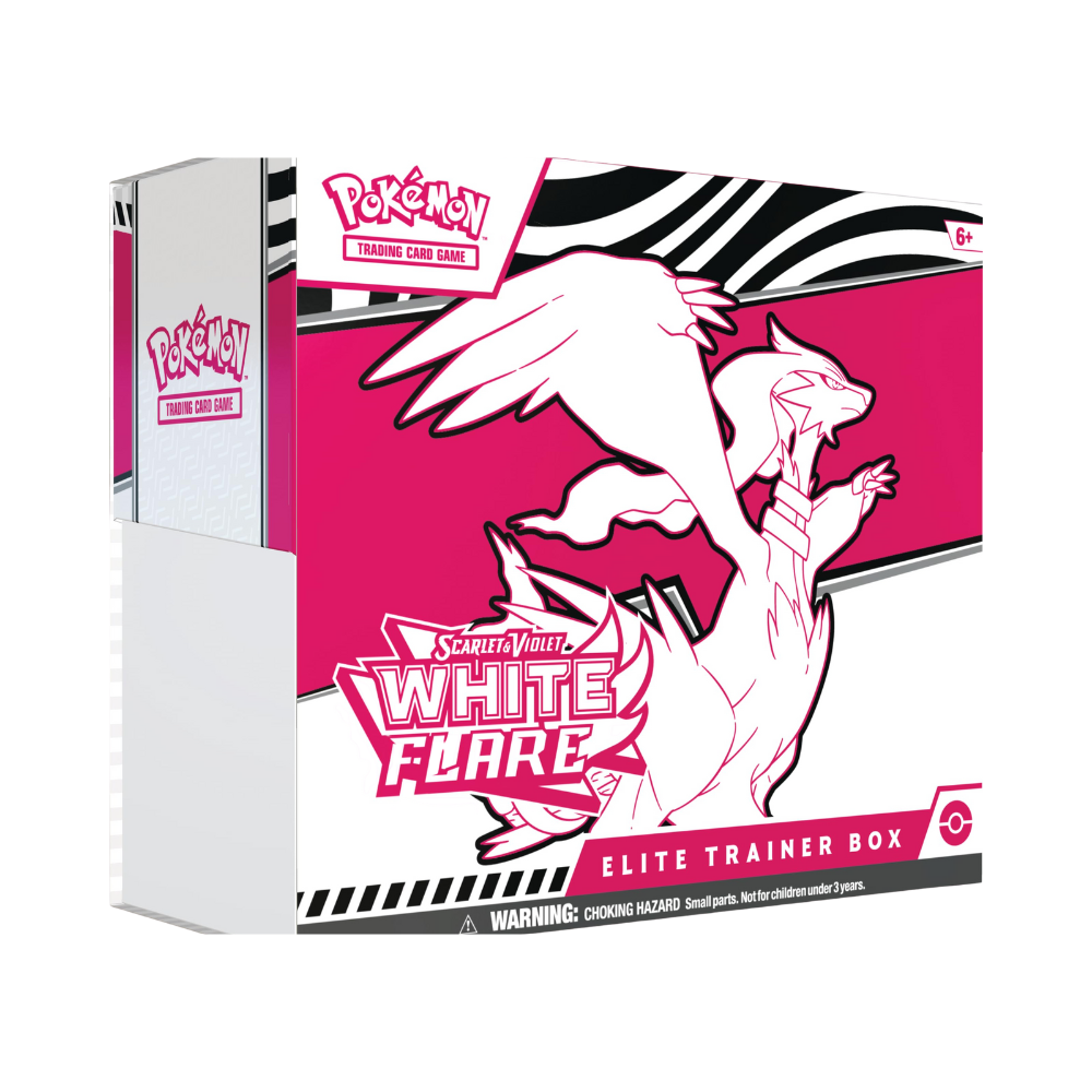 Pokémon Scarlet & Violet White Flare Elite Trainer Box (Reshiram)