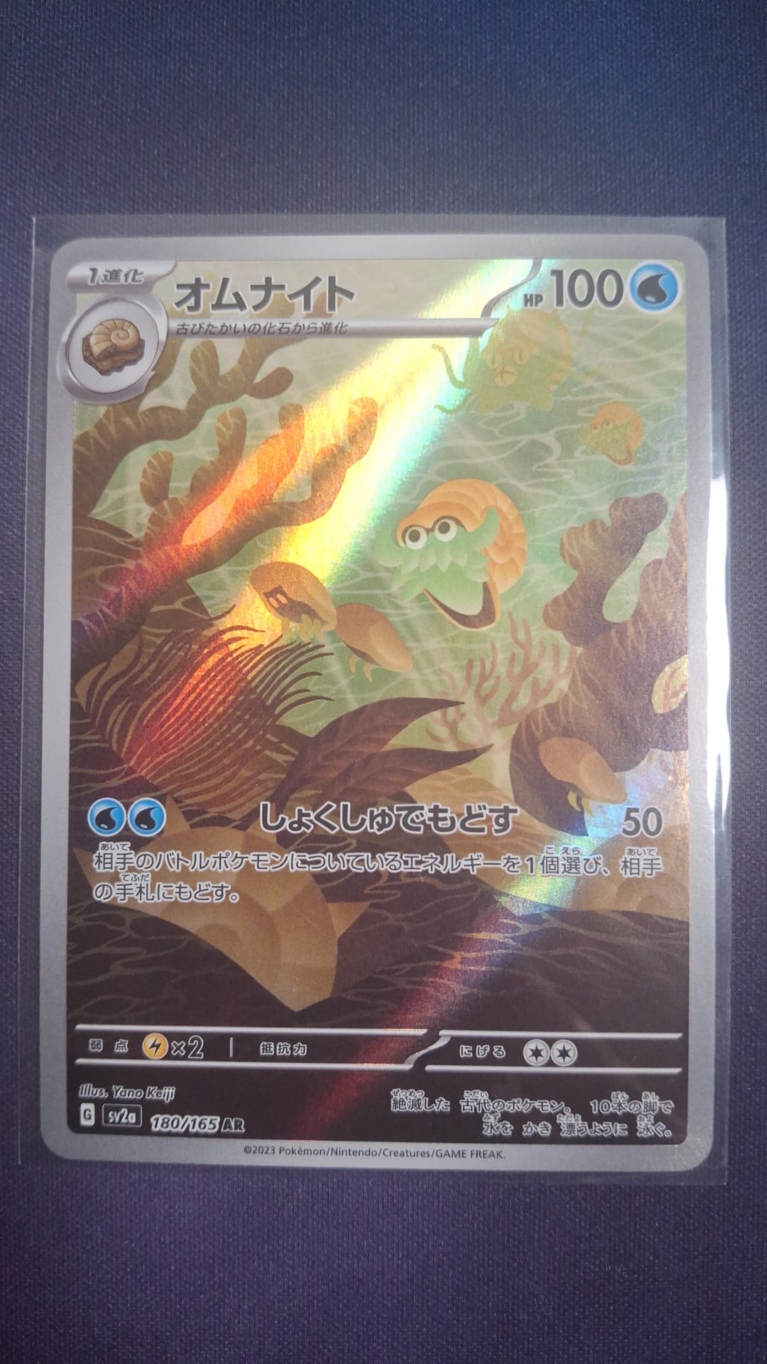 Omanyte 180/165 AR sv2a JPN