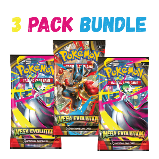3 Pack Bundle Mega Evolution