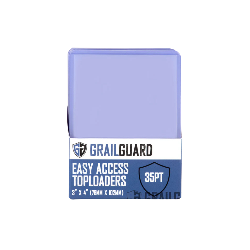 Easy Access Toploaders (25 Pack) - Grail Guard (LiveStream)