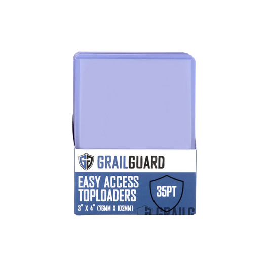Easy Access Toploaders (25 Pack) - Grail Guard