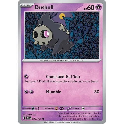 Duskull 035/131 PRE
