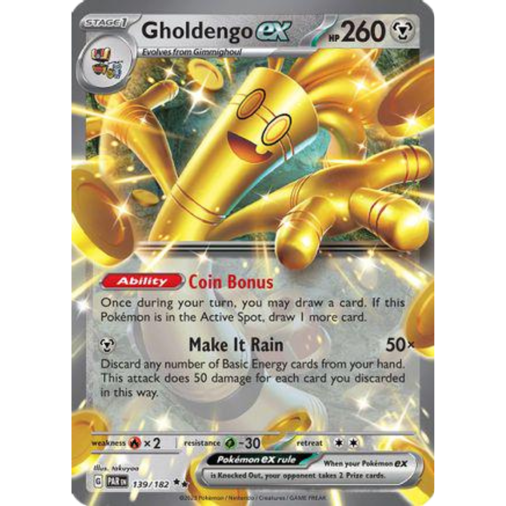 Gholdengo ex 139/182 PAR