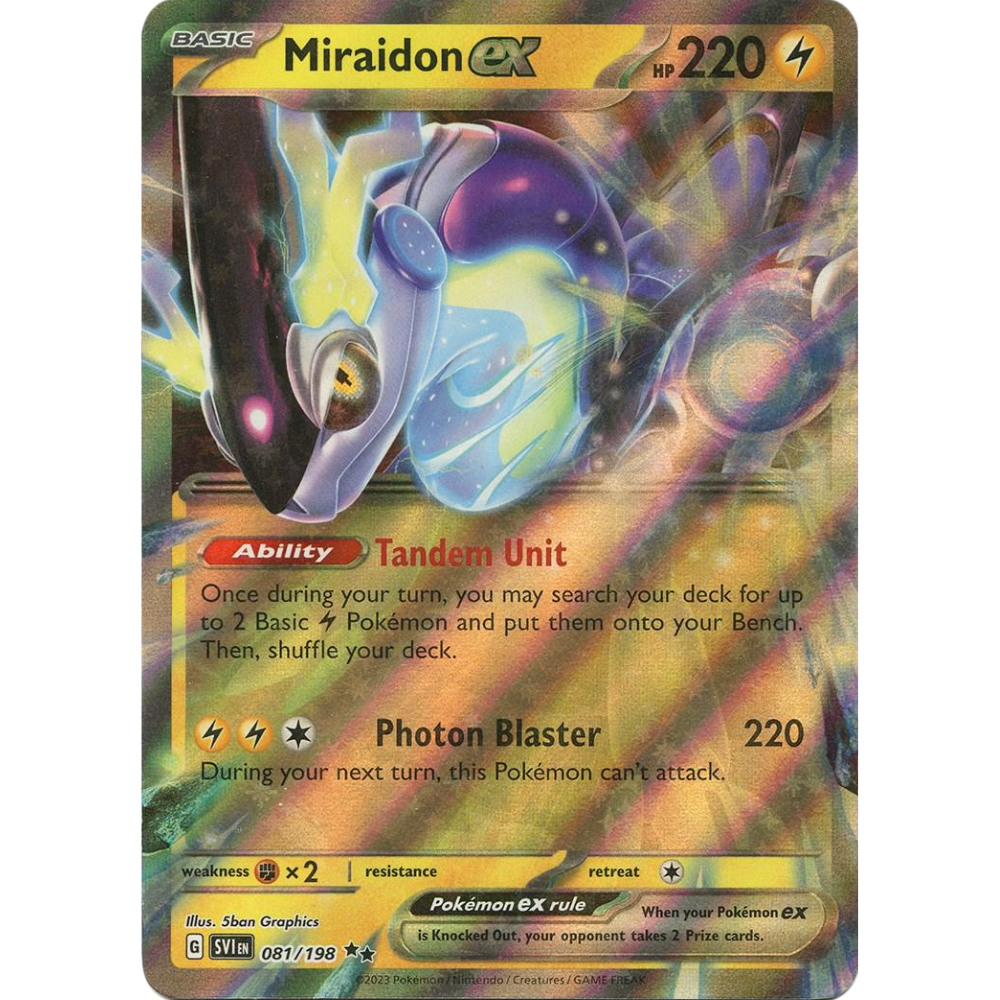 Miraidon ex 081/198 SVI
