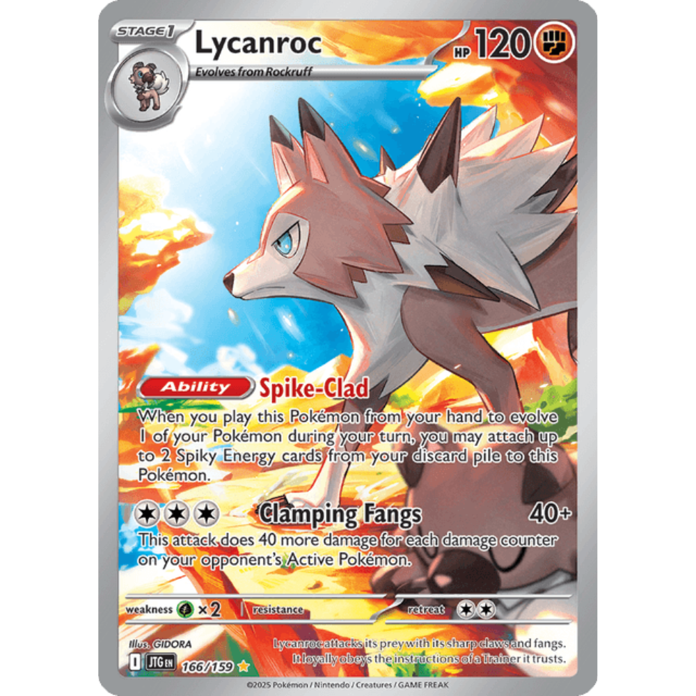 Lycanroc 166/159 JTG IR ENG