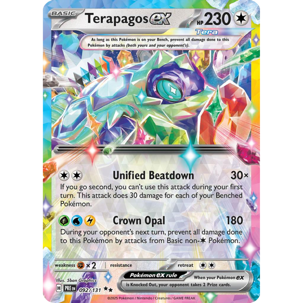 Terapagos ex 092/131 PRE