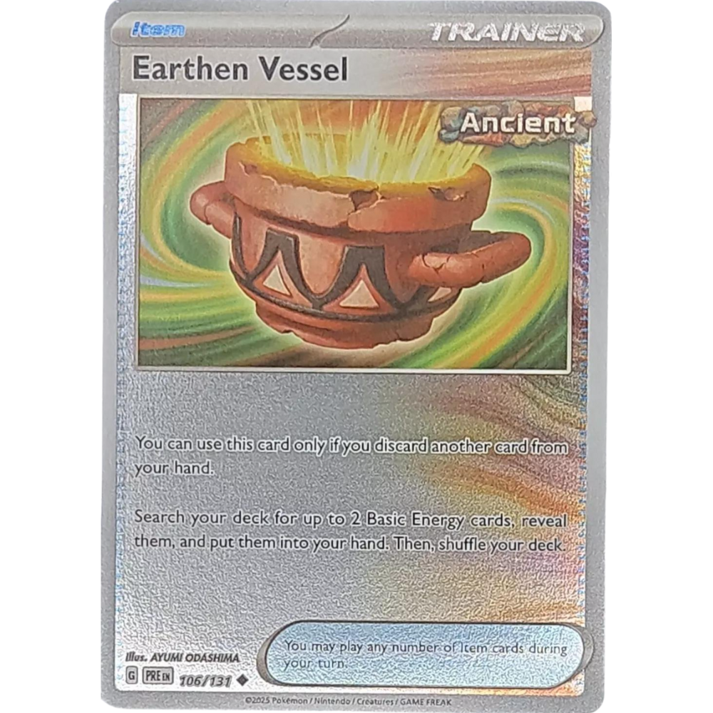 Earthen Vessel Reverse Holo 106/131 (or 163/182)