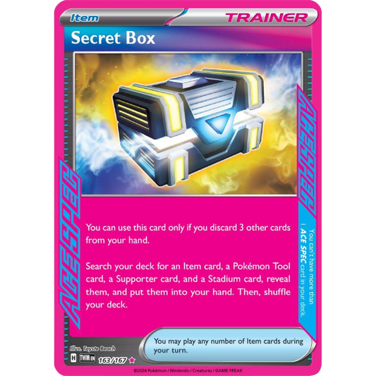 Secret Box 163/167 Ace Spec TWM