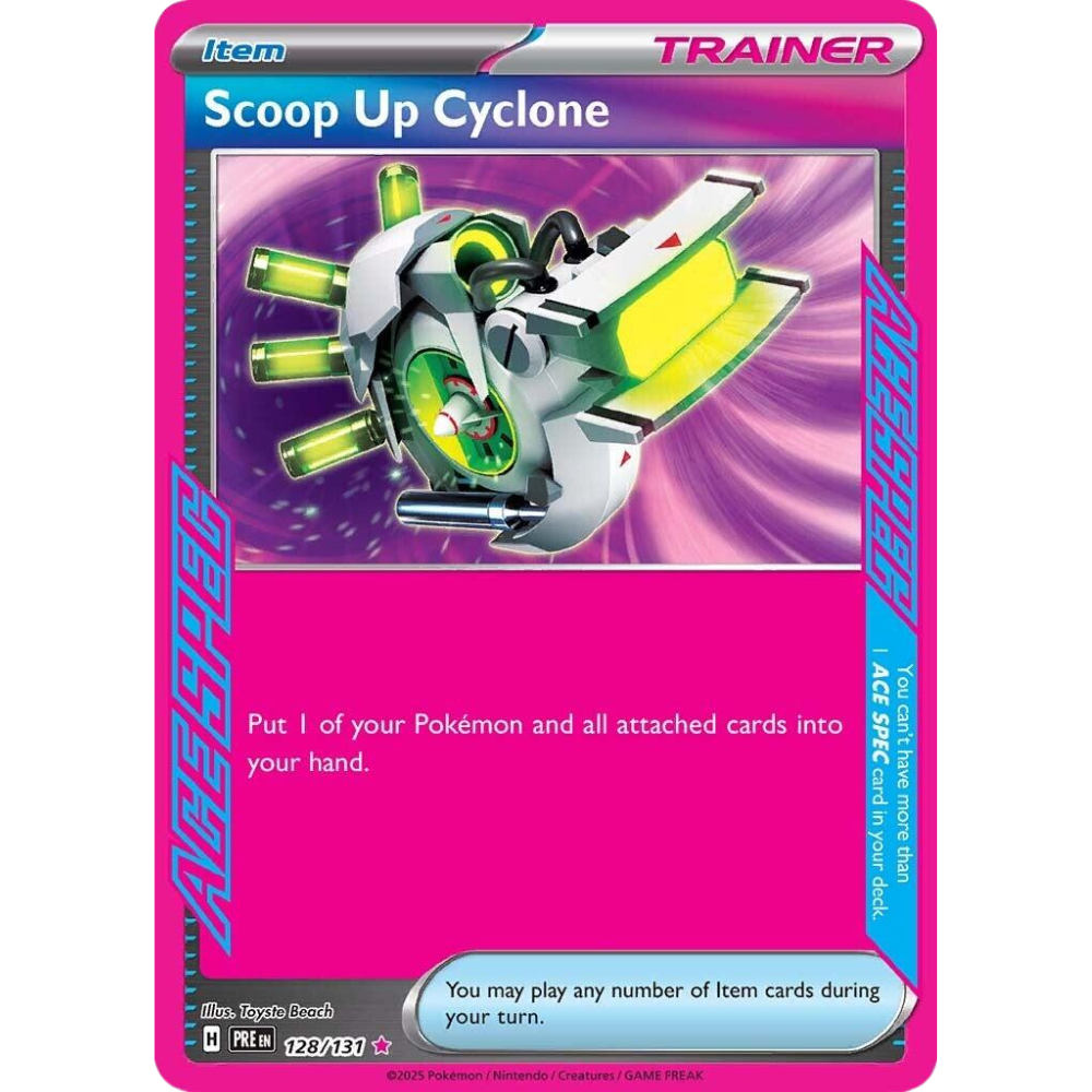 Scoop Up Cyclone 128/131 Ace Spec PRE