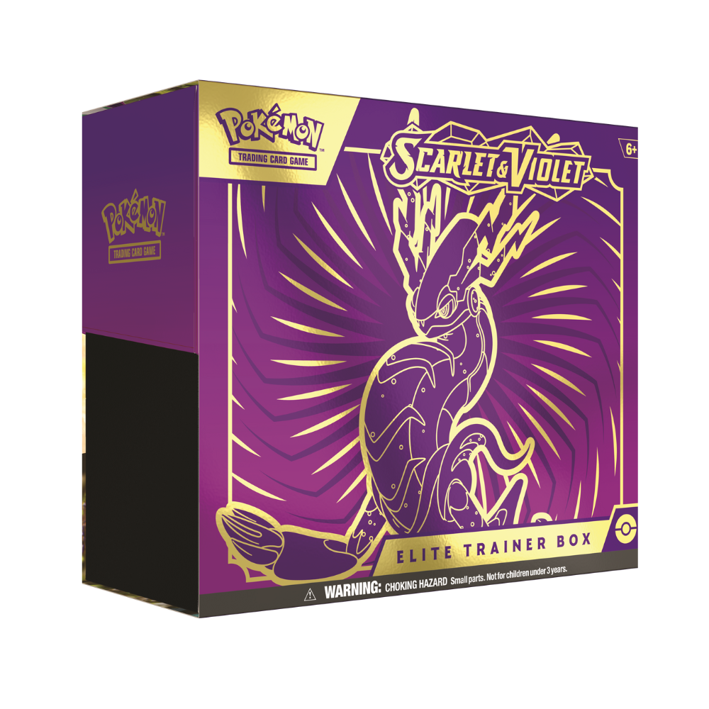 Scarlet and Violet Base Set Elite Trainer Box (Miraidon ETB)