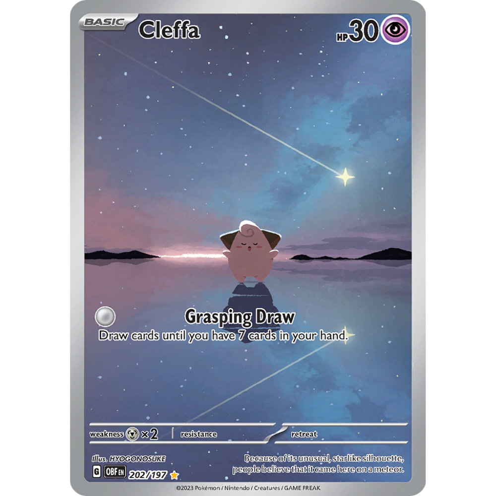 Cleffa 202/197 OBF IR ENG