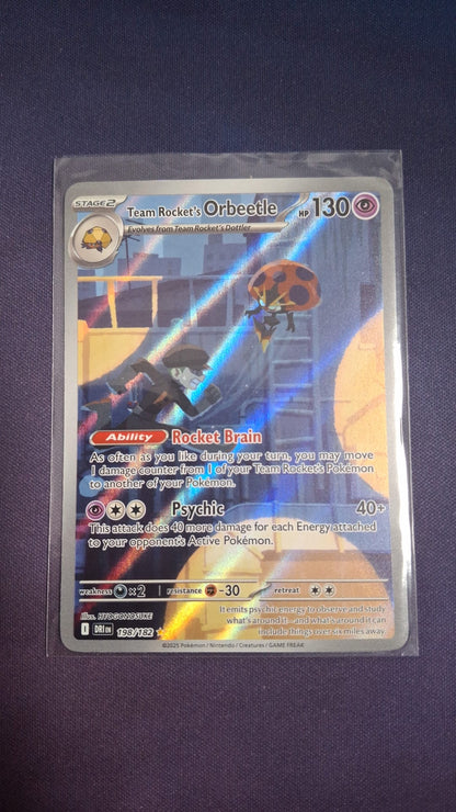 Team Rocket's Orbeetle 198/182 DRI IR ENG