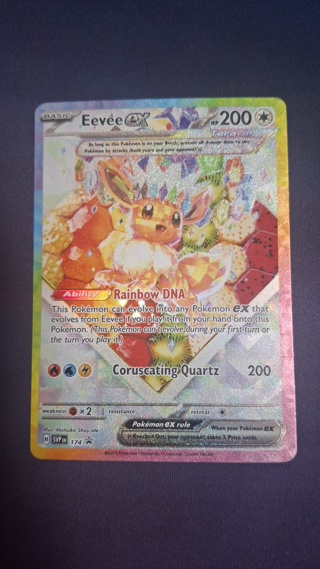 Eevee EX SVP174 PROMO SPC ENG