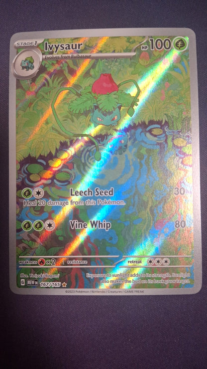 Ivysaur 167/165 151 IR ENG